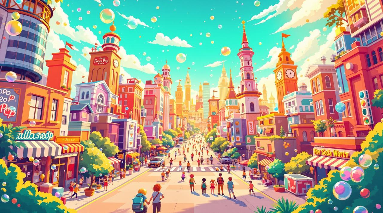 红果漫剧推荐恋爱欢乐剧场背景 红果漫剧推荐恋爱 - 冒着气泡的欢乐剧场,沙雕搞笑校园青春轻喜剧动漫短剧平台